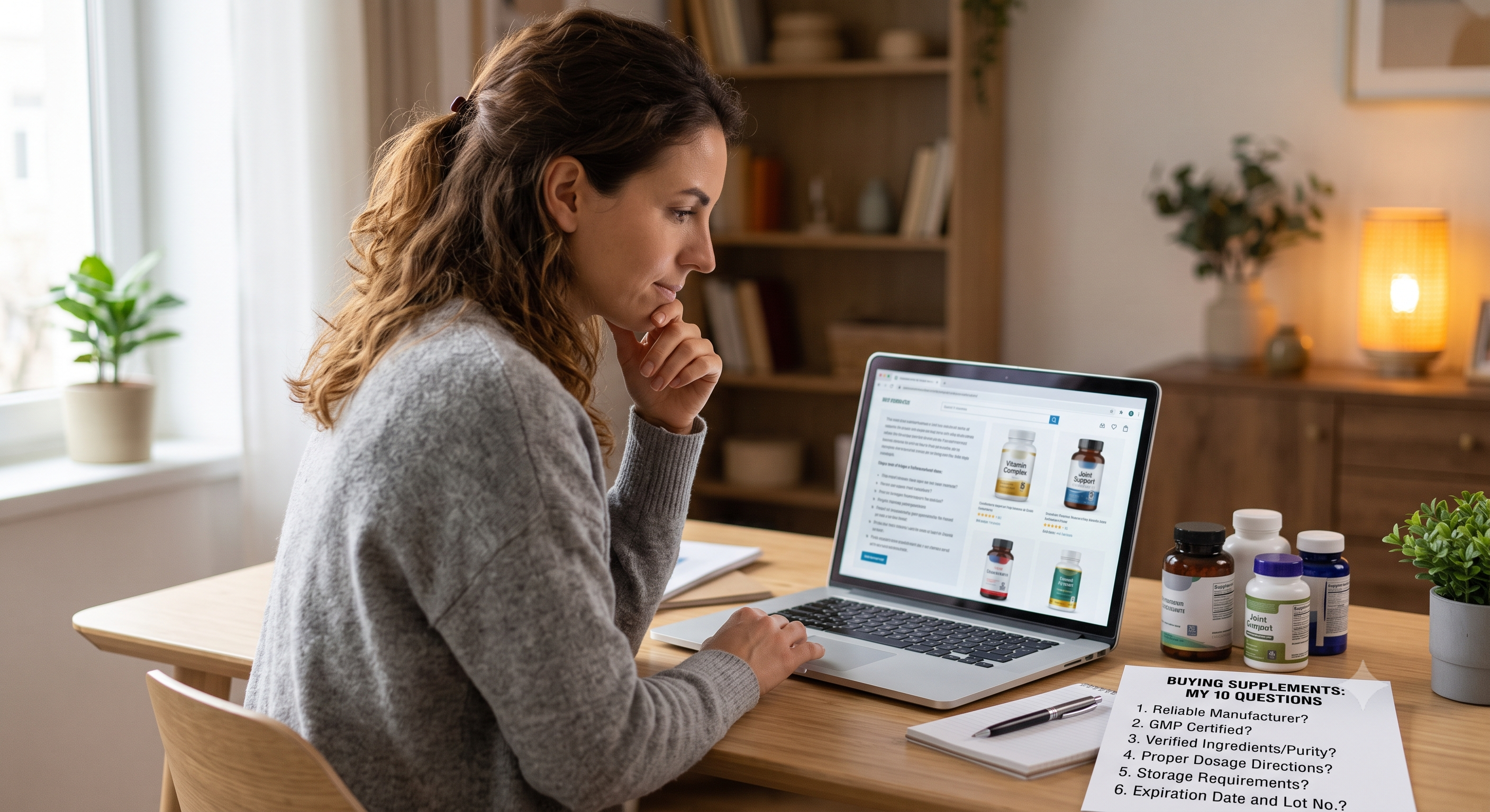 Buying Supplements Online: 10 Questions to Ask Before You Order