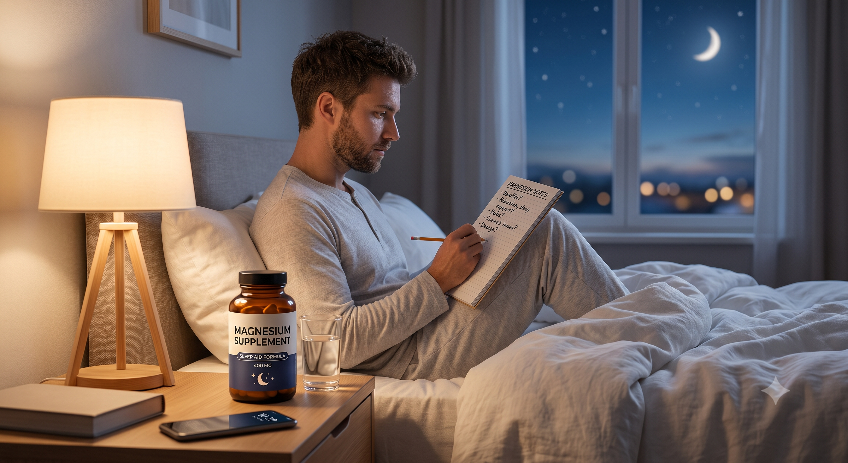 Can Magnesium Help You Sleep? Benefits, Risks and What to Know